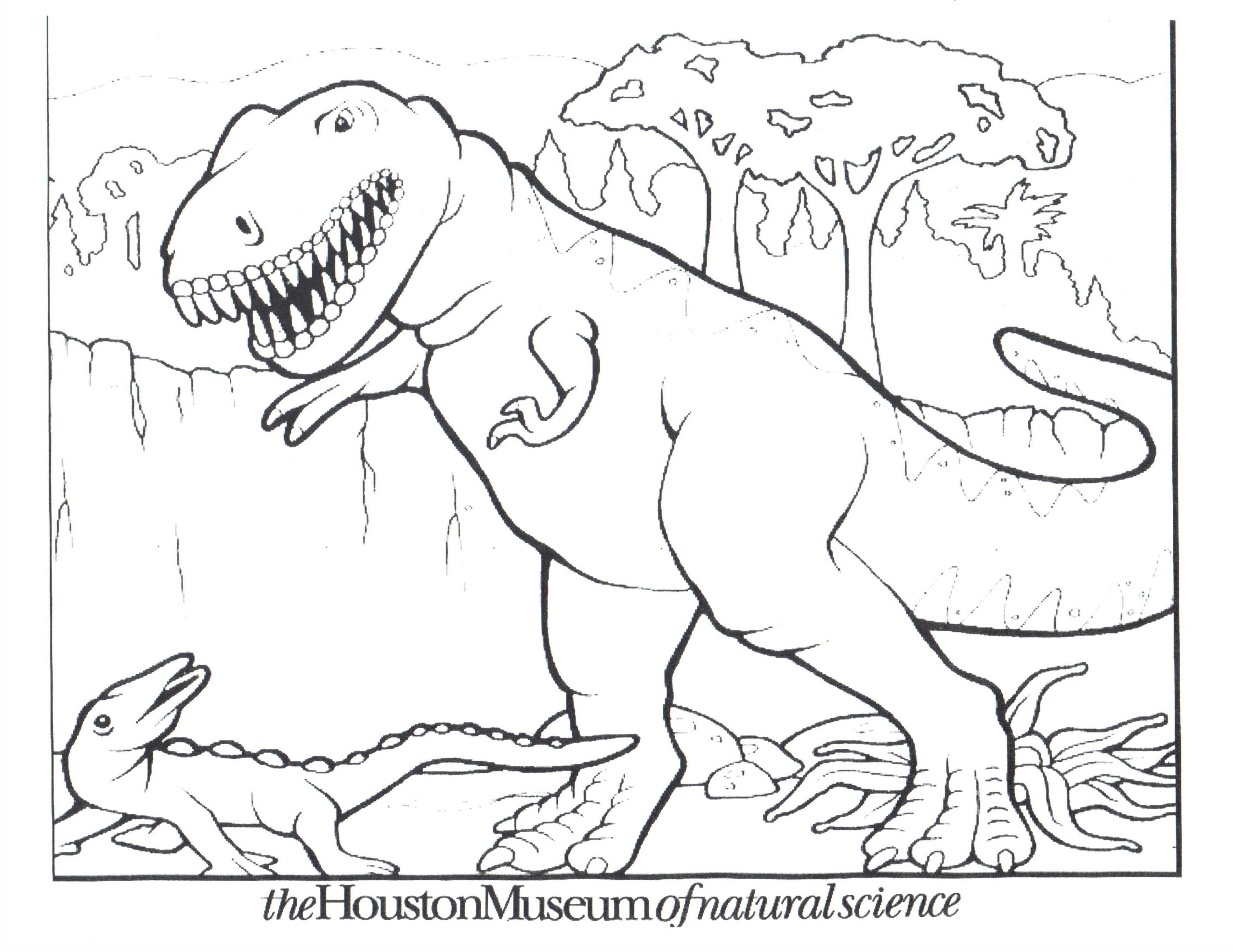 Printable Coloring Dinosaurs