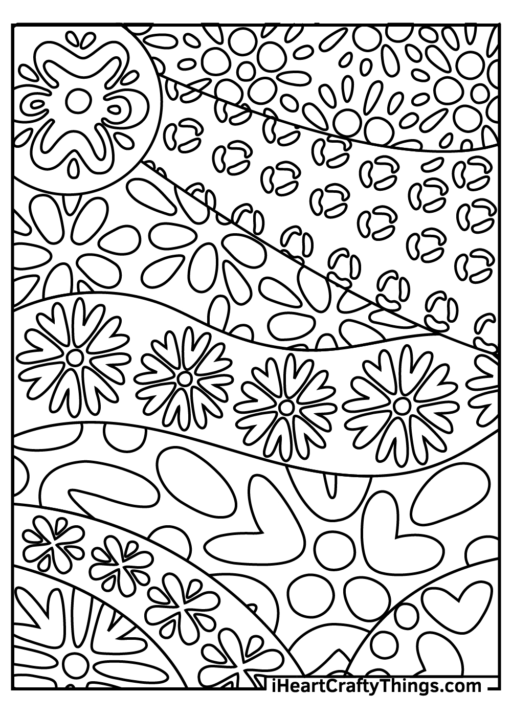 Printable Coloring Pages Abstract Print Coloring Pages Abstract