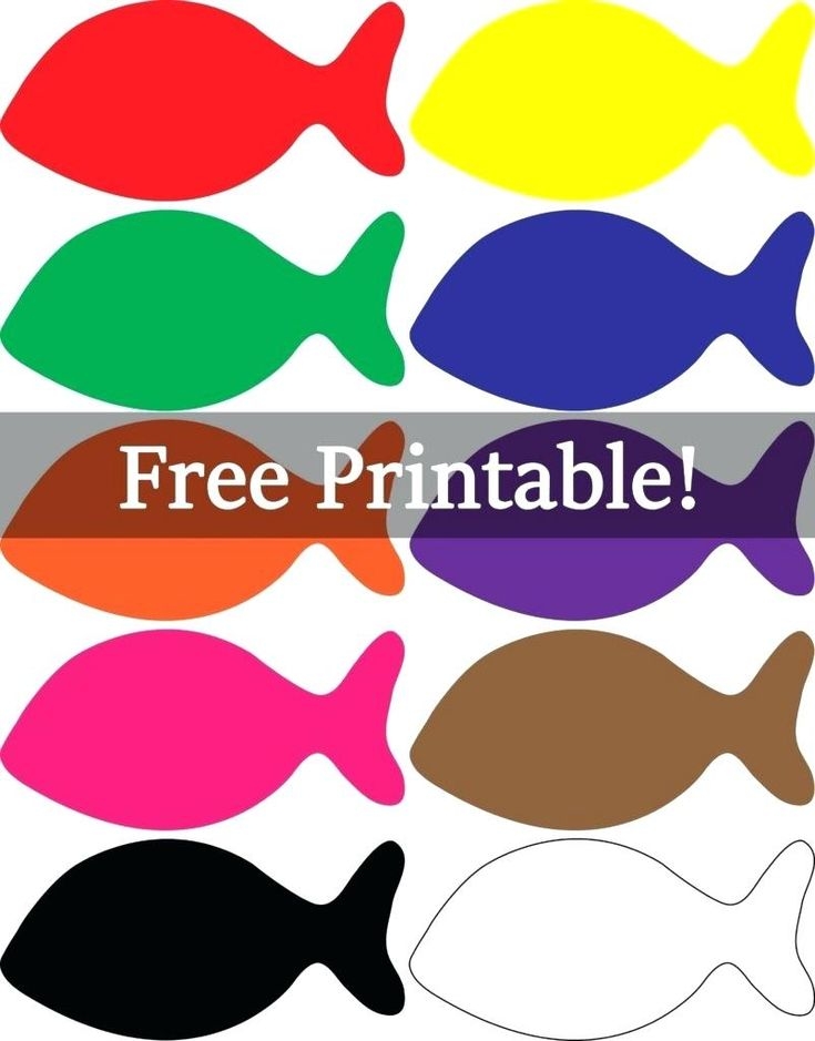 fish pictures printable