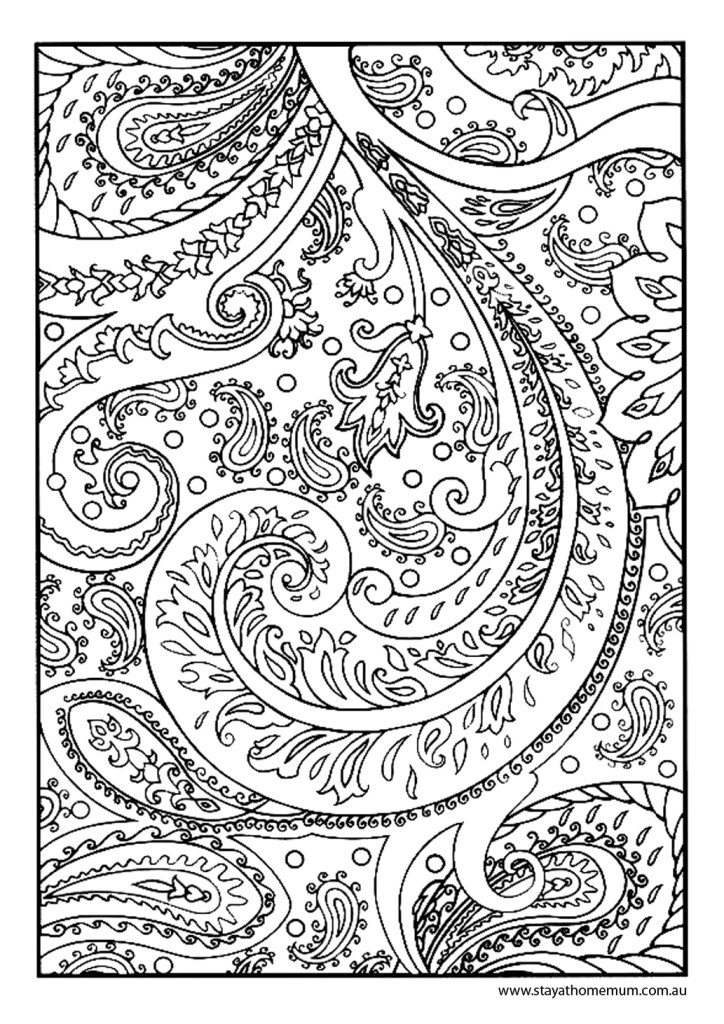 Printable Colouring Pages For Adults Free