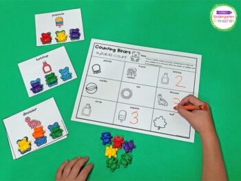 Printable Counting Bear Activities For Pre K Kindergarten