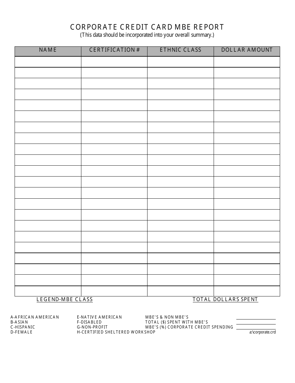 printable credit card log template