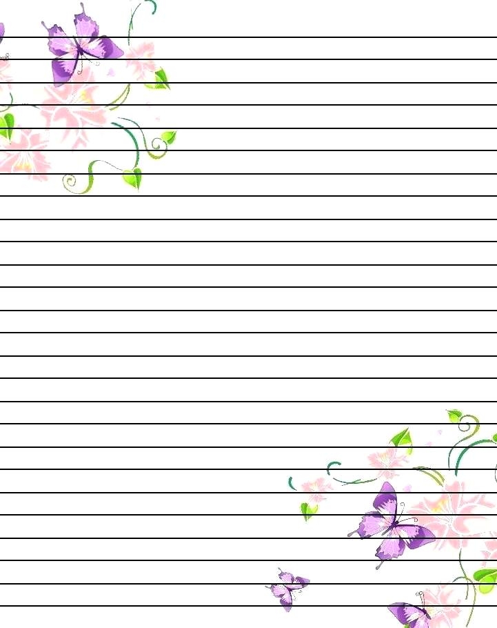 notepad design printable