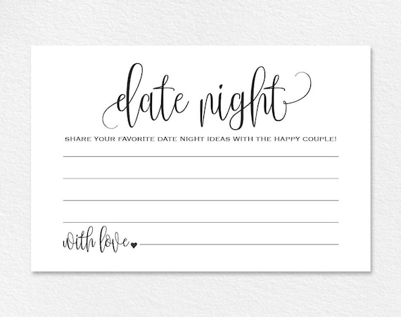 Printable Date Night Card Templates Free Prntbl 
