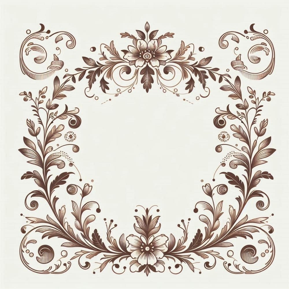 Printable Design Vintage Border Free Download And Print For You 