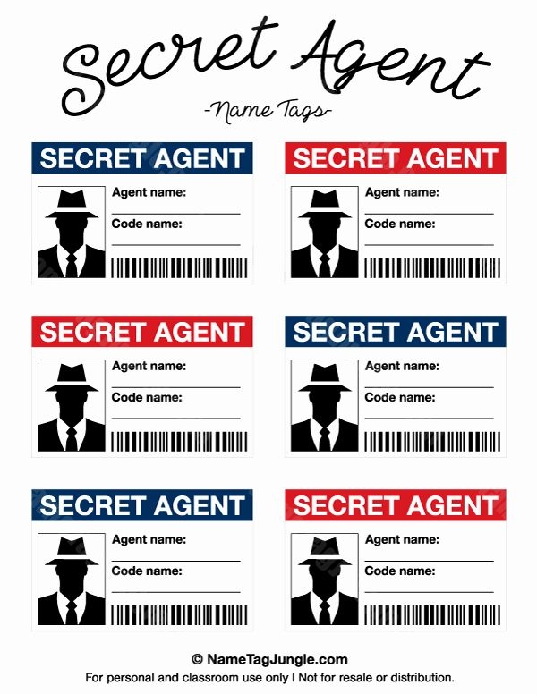 printable detective id card template
