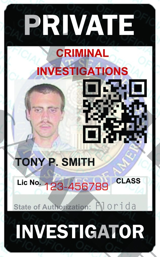 Printable Detective Id Card Template