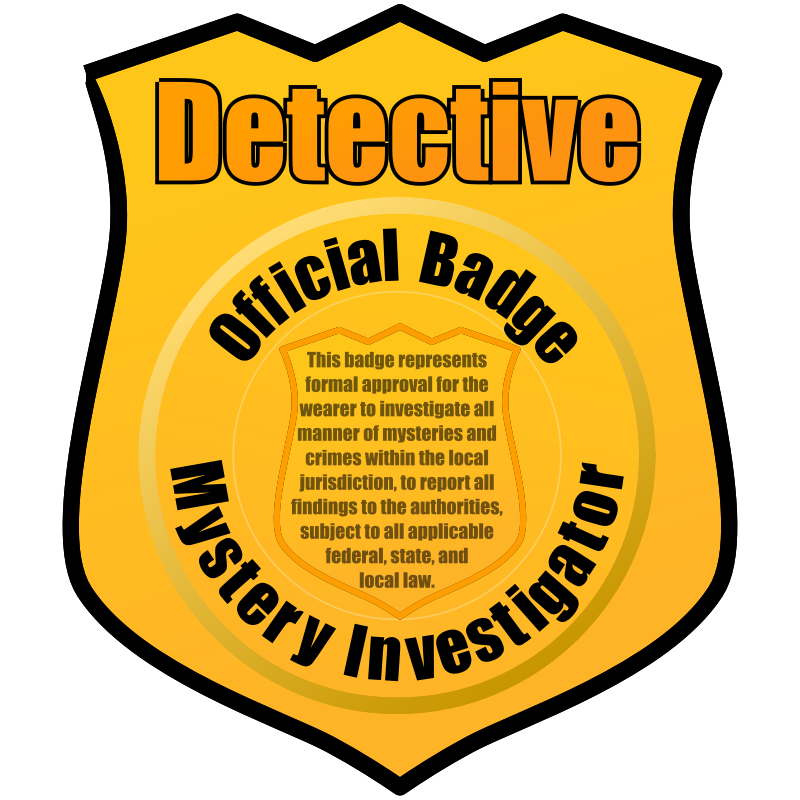 Printable Detective Id Card Template