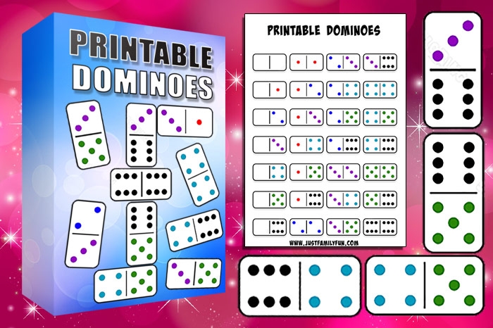 Printable Dominoes Game
