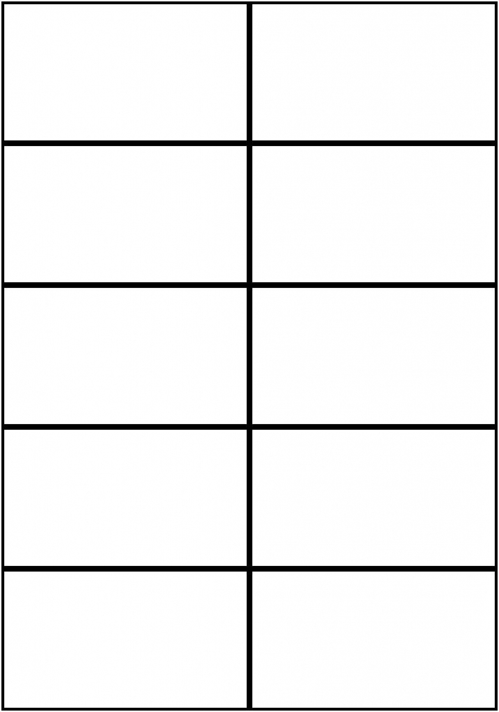 printable downloadable flash card template
