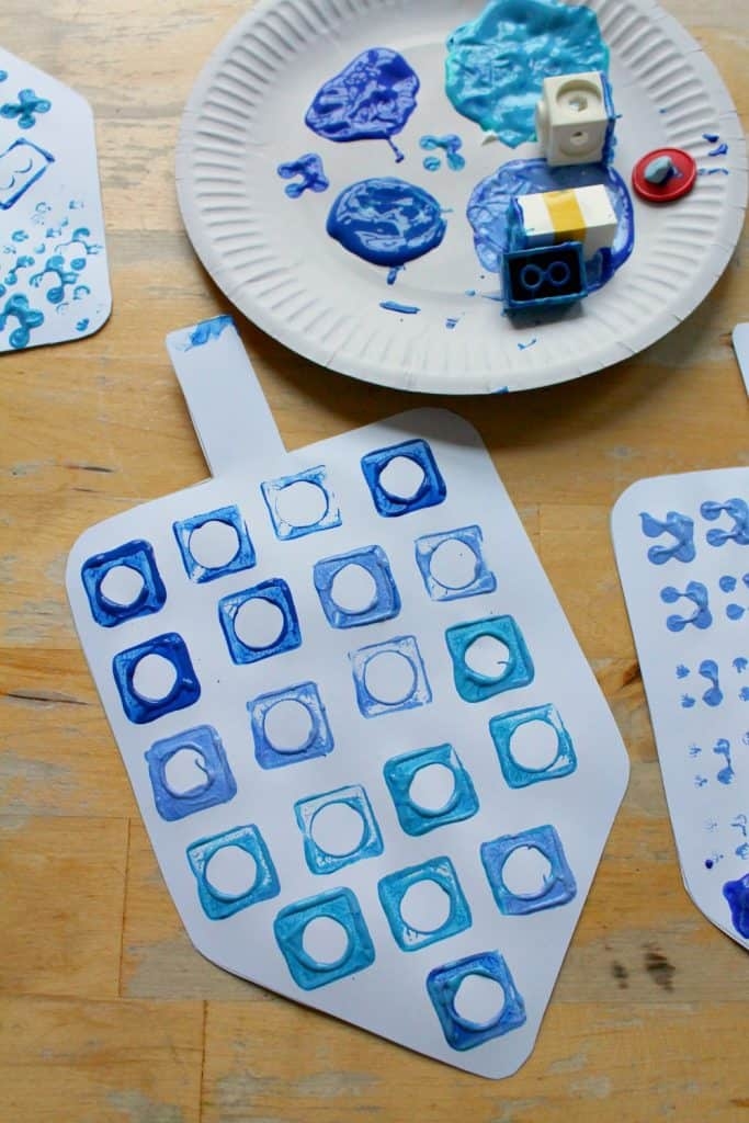 free printable dreidel file folder games