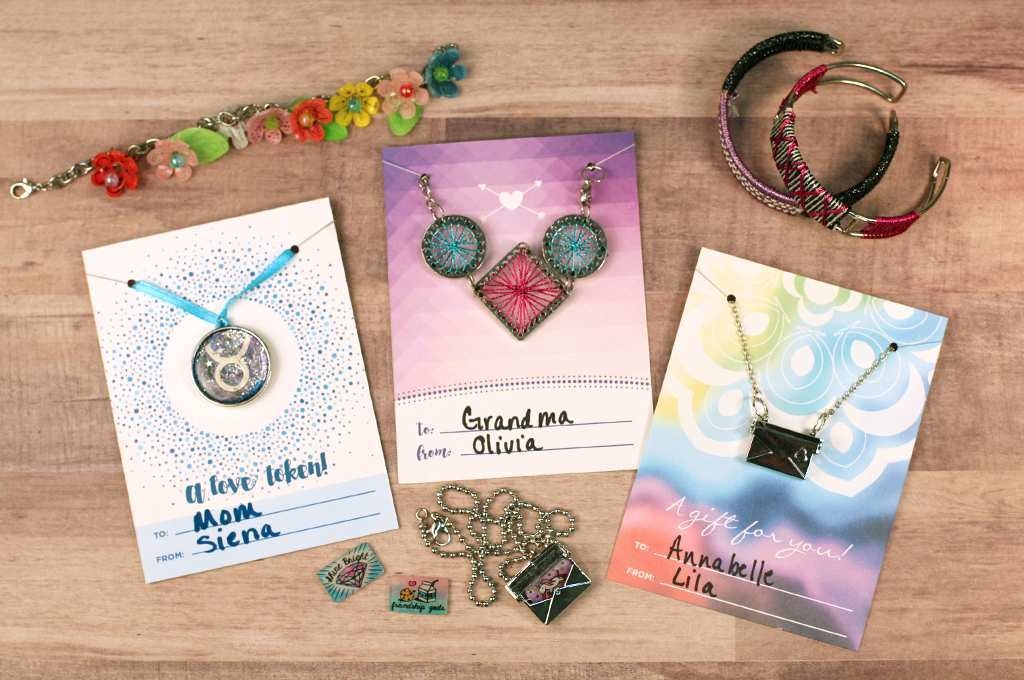 printable earring card design