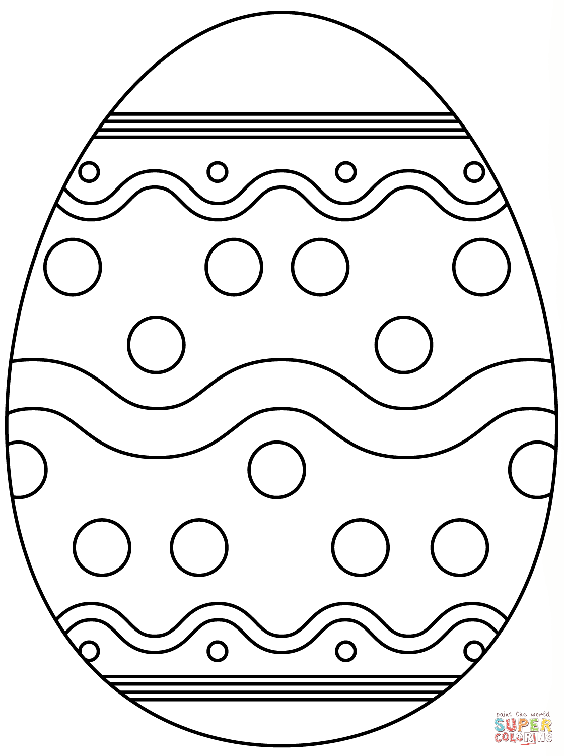 easter egg pictures printable