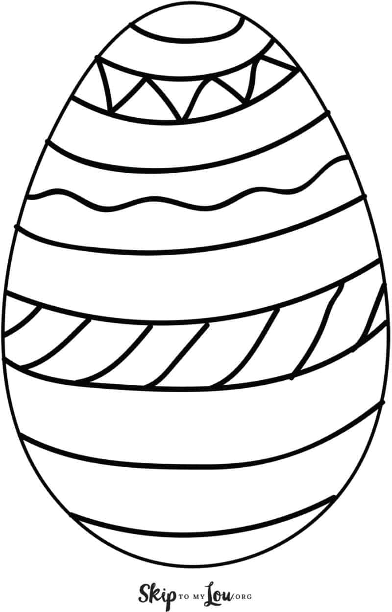 Printable Easter Egg Designs