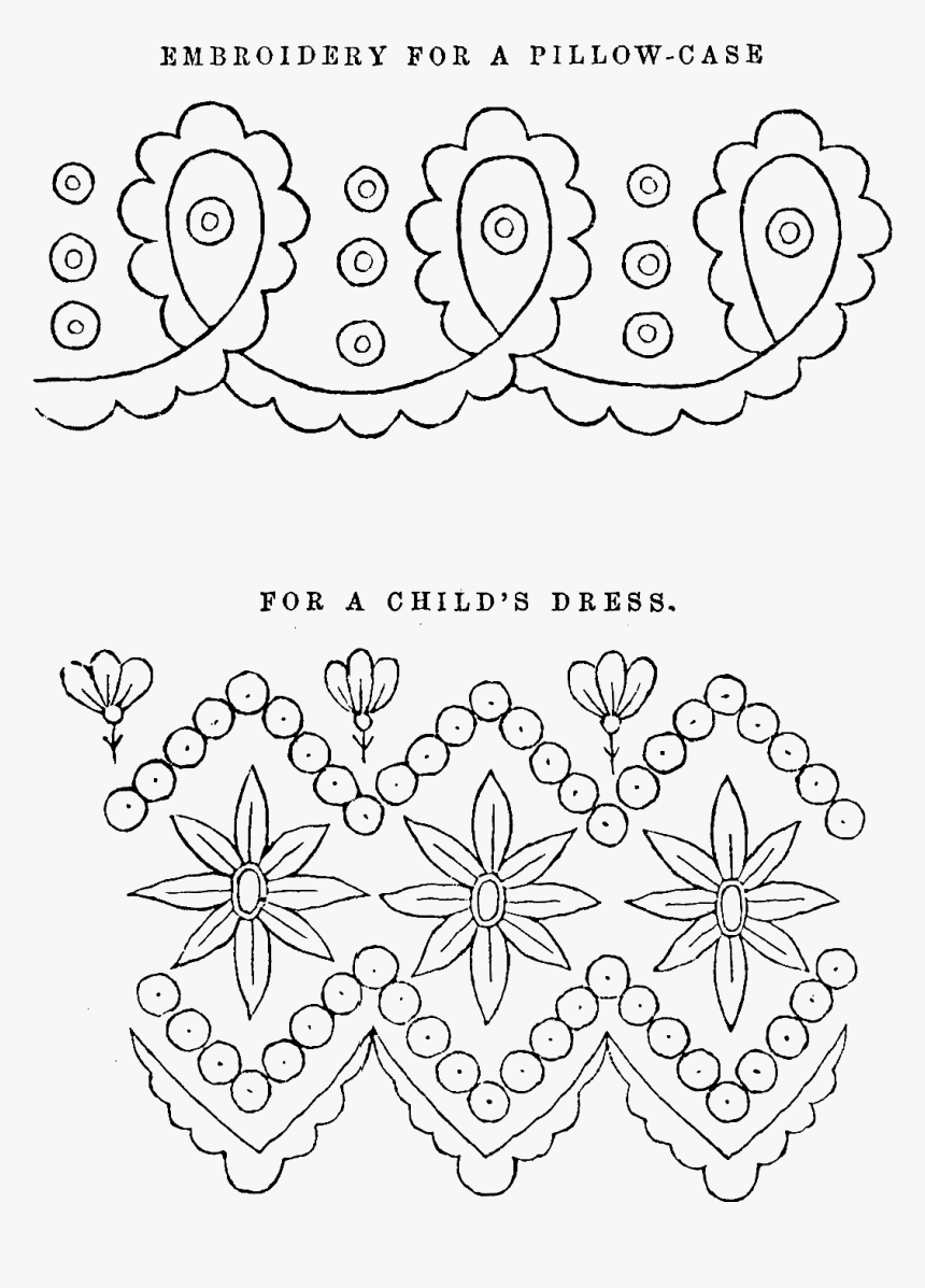Printable Embroidery Designs Free Printable Embroidery Border