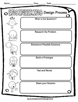Printable Engineering Design Process Worksheets Printable Worksheets