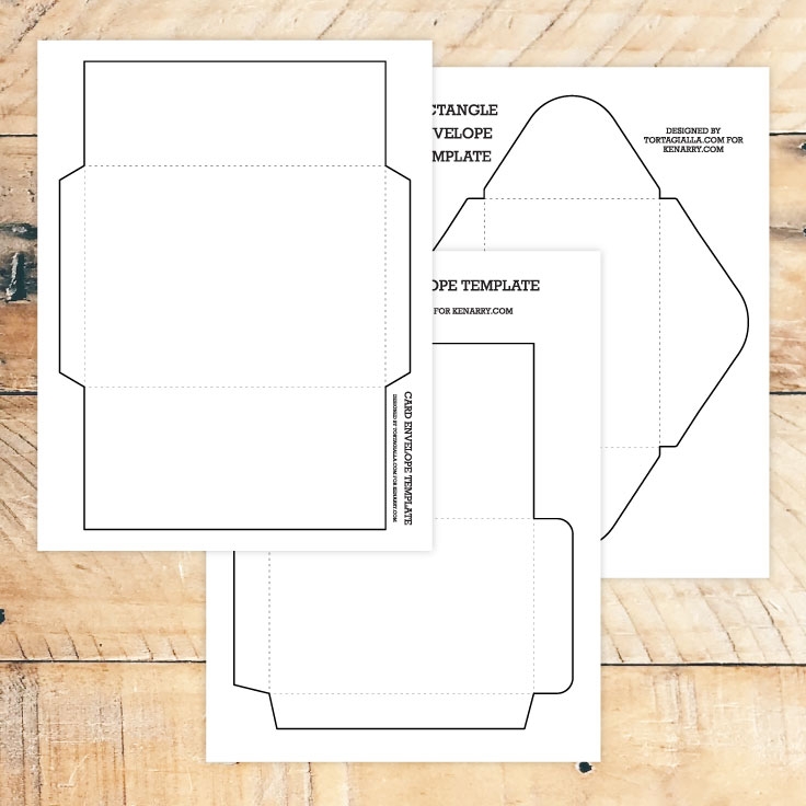 Printable Envelope Templates Ideas For The Home Worksheets Library