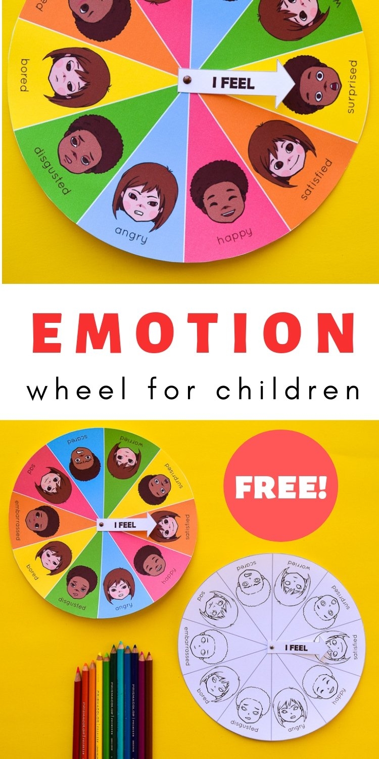 Printable Feeling Wheel