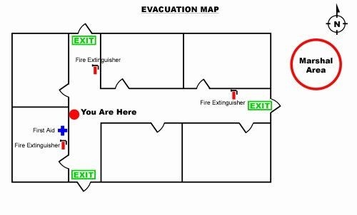 Printable Fire Escape Plan Template Fire Evacuation Plan Template