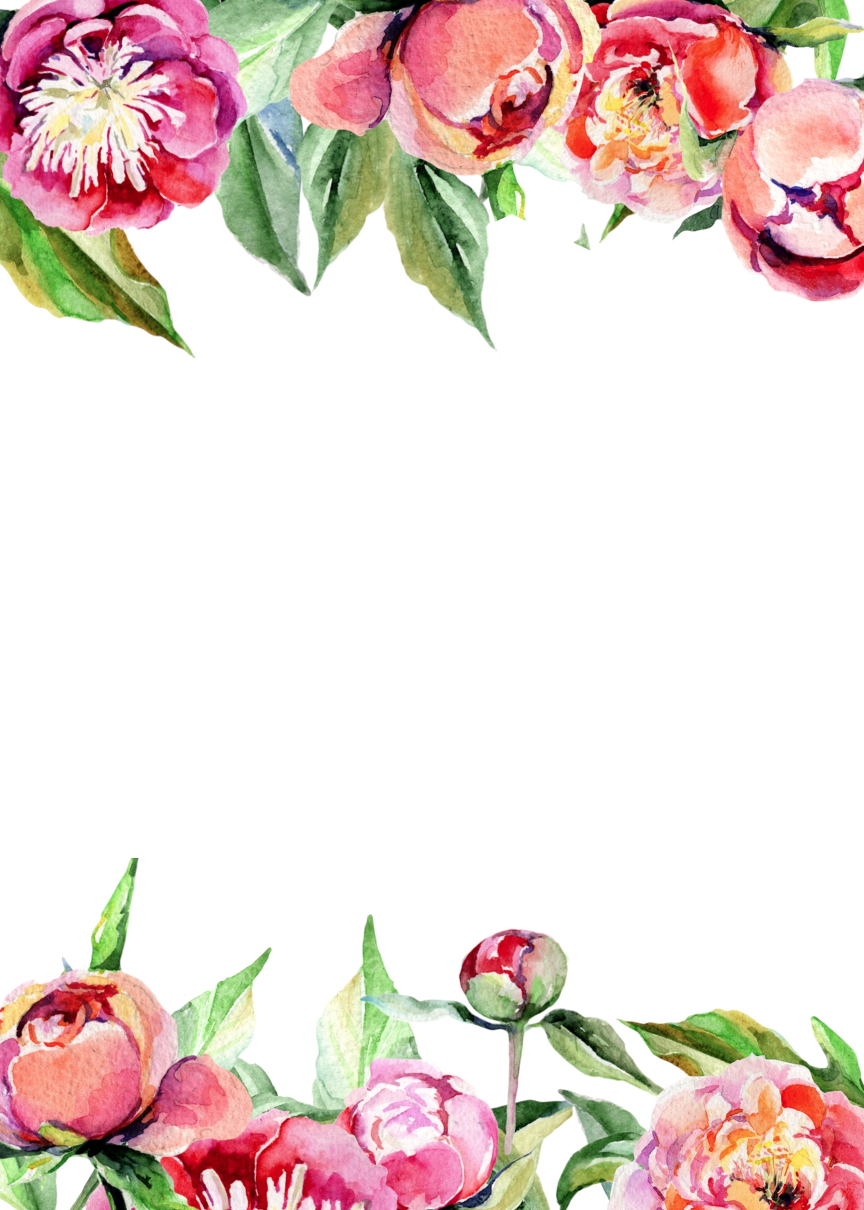 Printable Floral Invitation Template Free Printable Word Searches