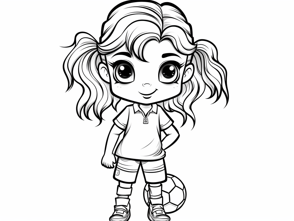 Printable Football Coloring Coloring Page