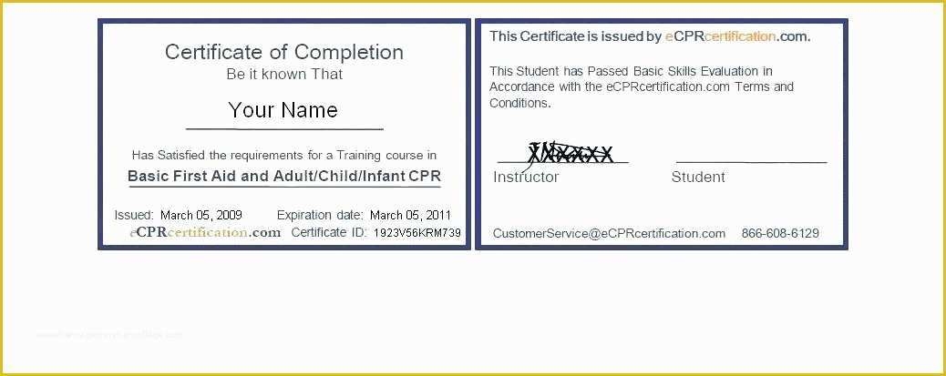 Printable Forklift Certification Wallet Card Template Free Nowklo