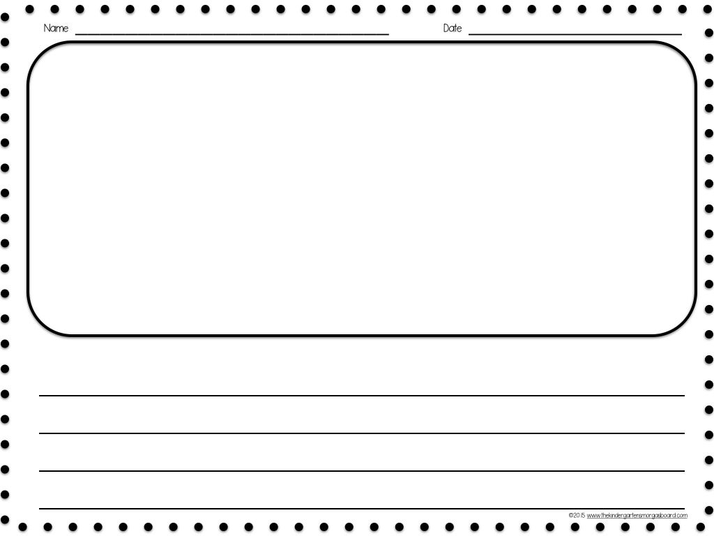 Printable Free Writing Paper With Picture Box Pdf Printable Word Searches