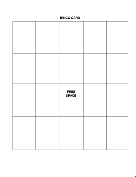 Printable Game Board Template