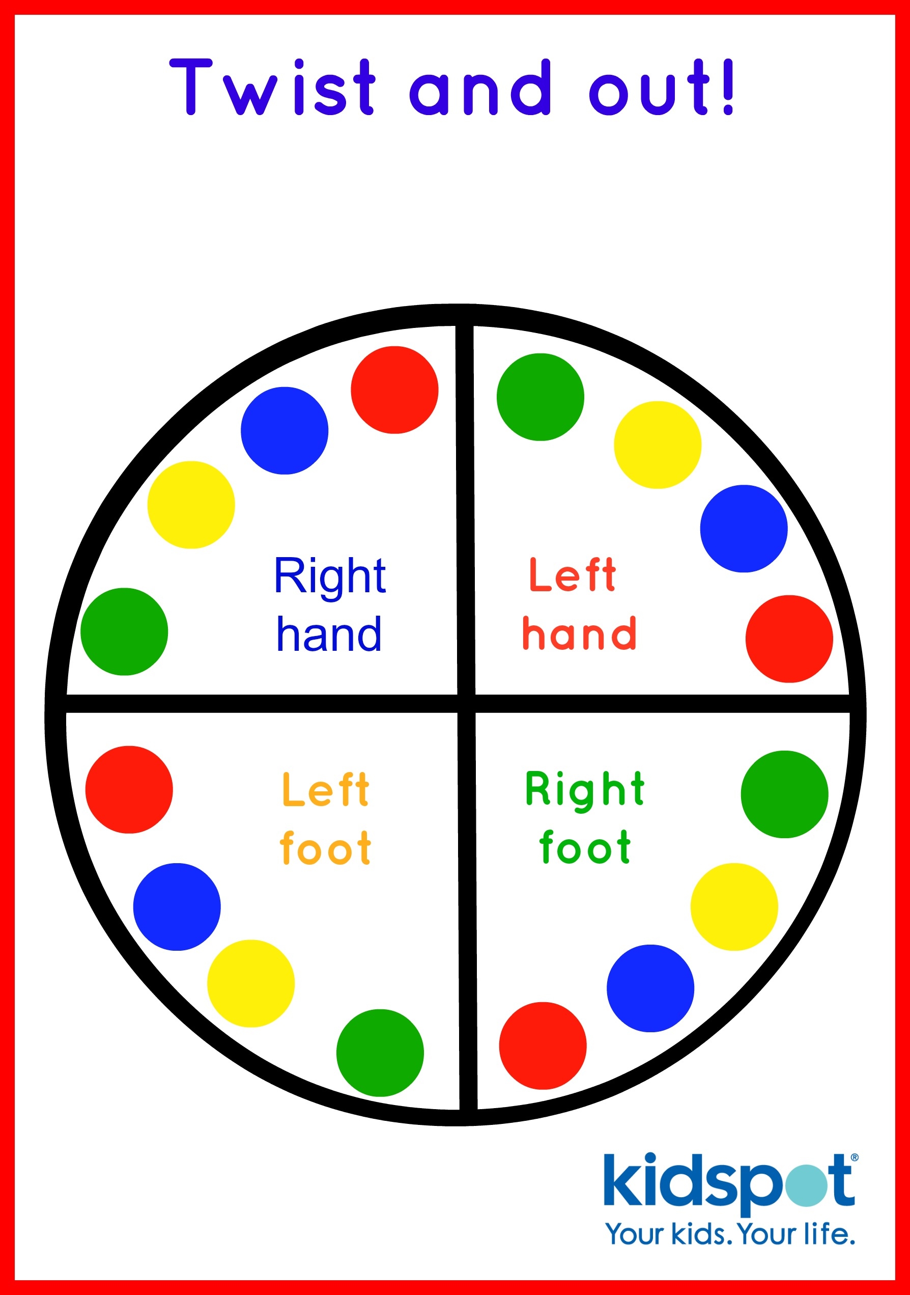 Printable Game Spinner ClipArt Best