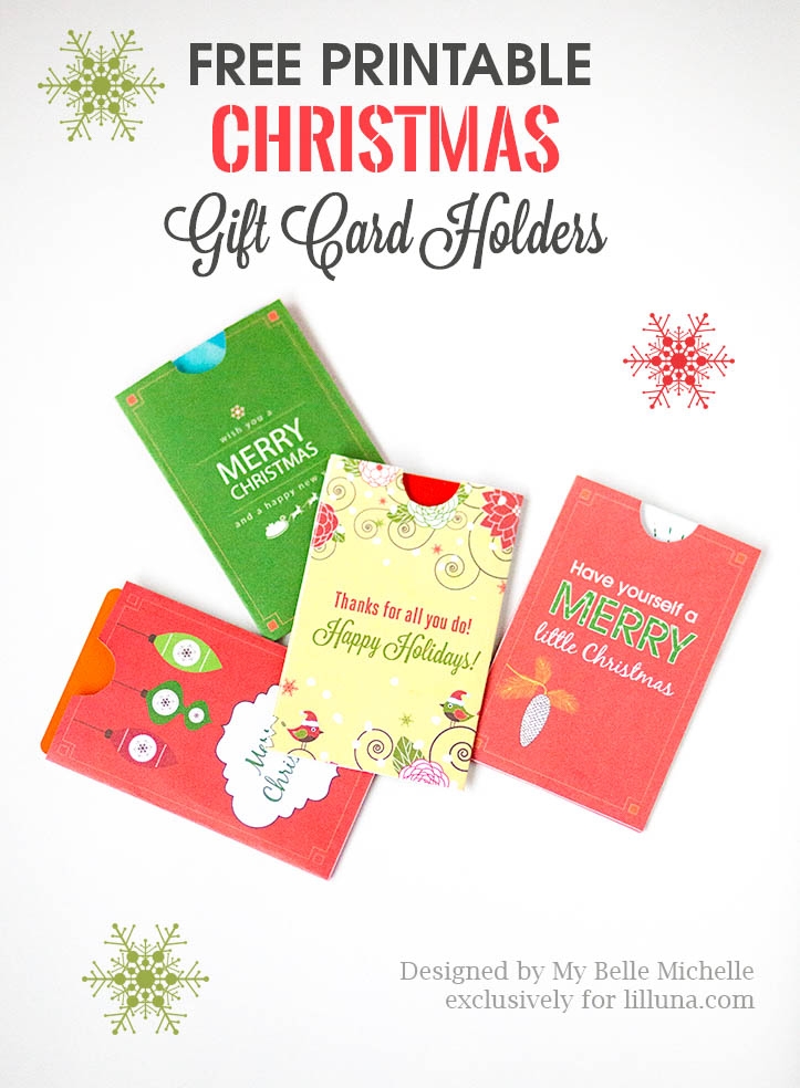Printable Gift Card Holder Template