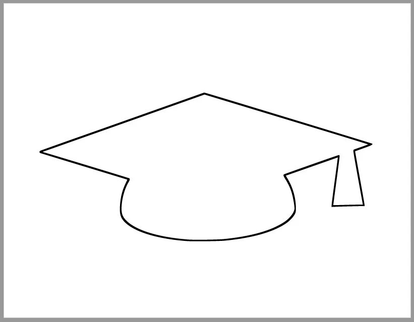 Printable Graduation Cap Designs
