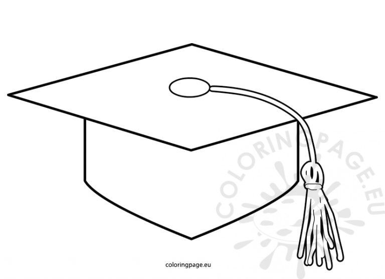Printable Graduation Cap Template Printable World Holiday