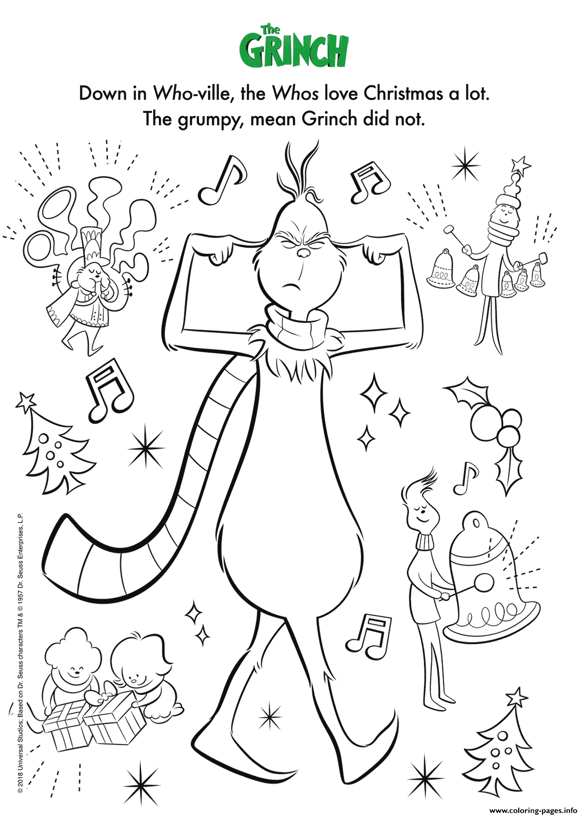 printable picture of grinch