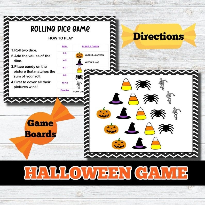 Printable Halloween Games Halloween Party Games Standard And Junior