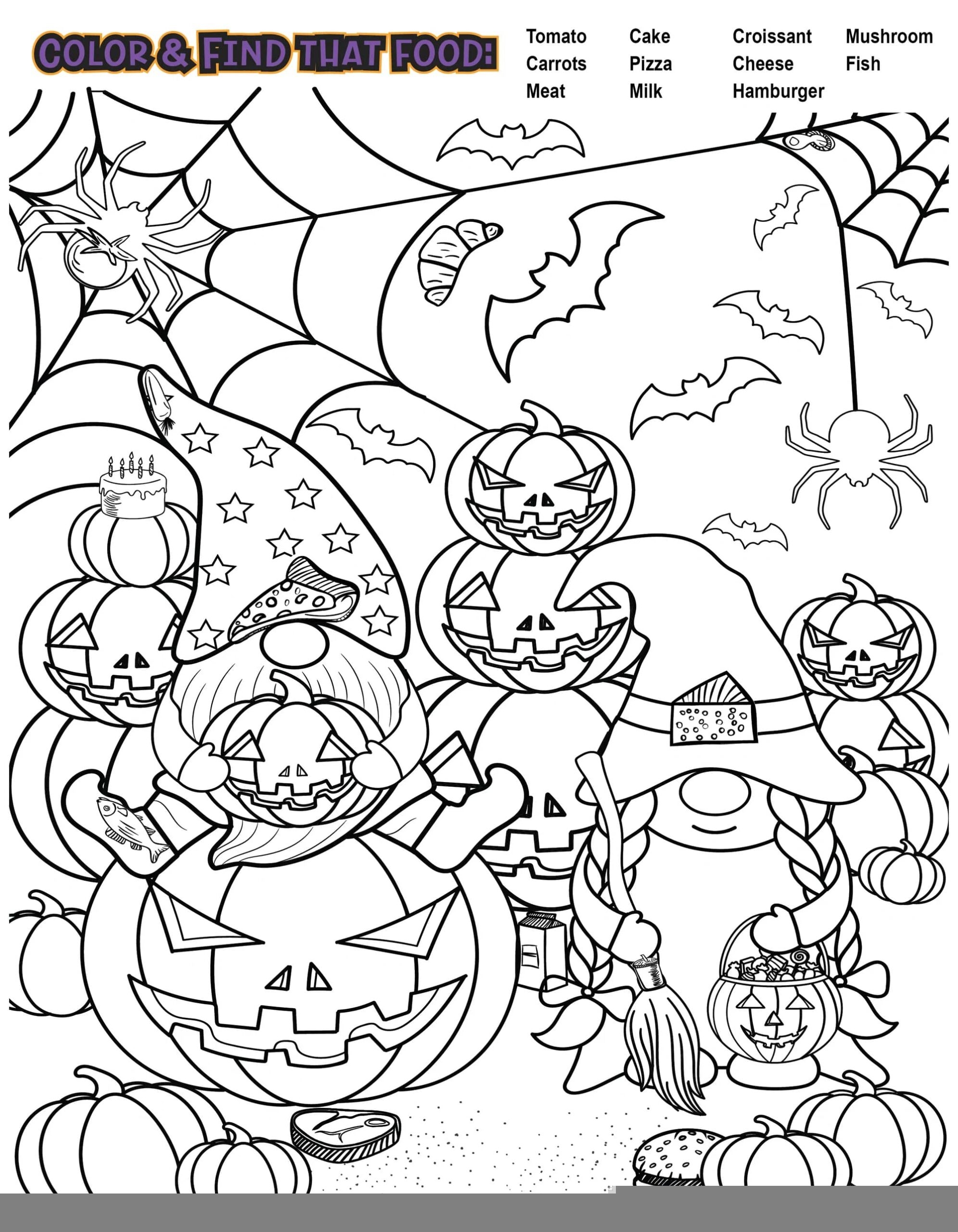 Printable Halloween Hidden Picture Activities Printable JD