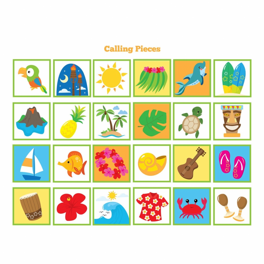 Printable Hawaiian Bingo Cards Printable Card Free