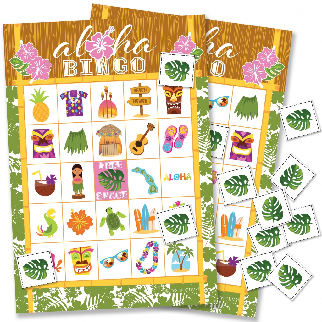 Printable Hawaiian Bingo Cards Printable Card Free