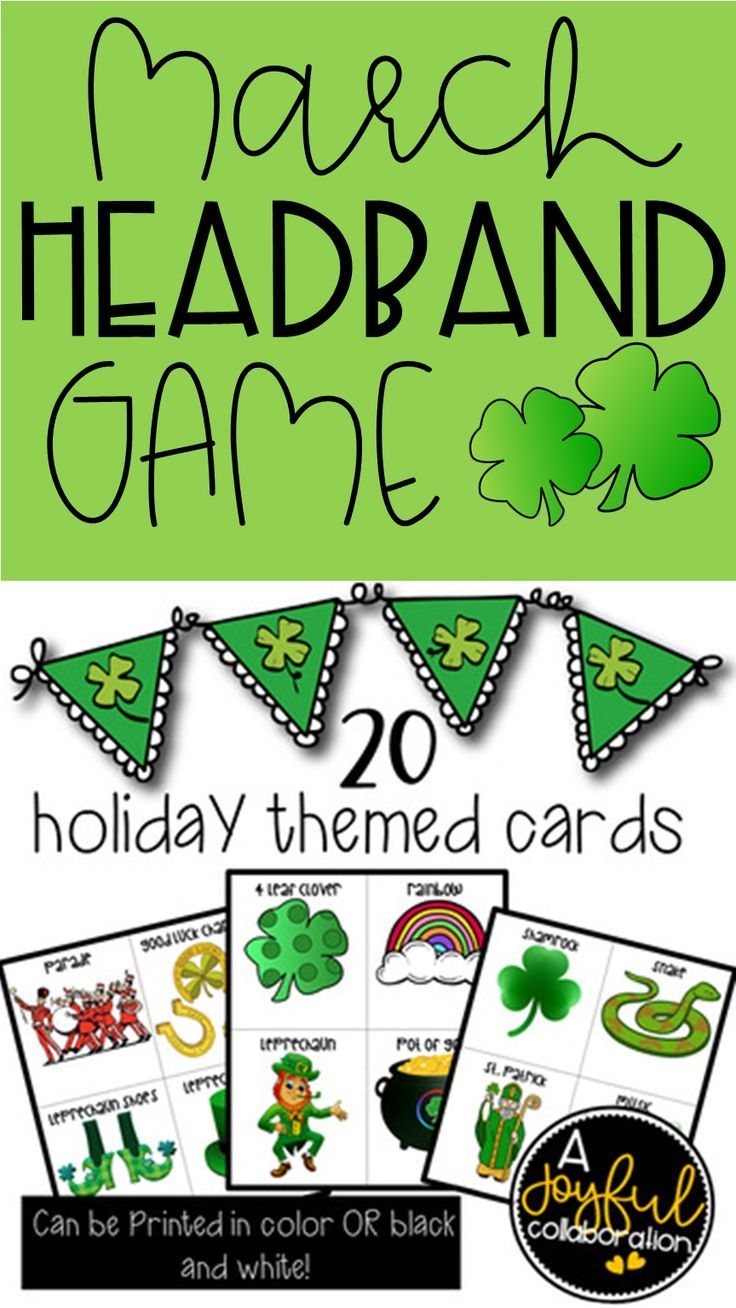 Printable Headbands Game Printable Word Searches
