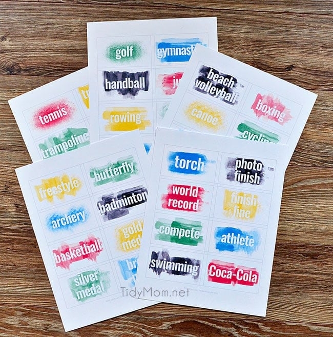 Printable Heads Up Game Cards Printable Word Searches