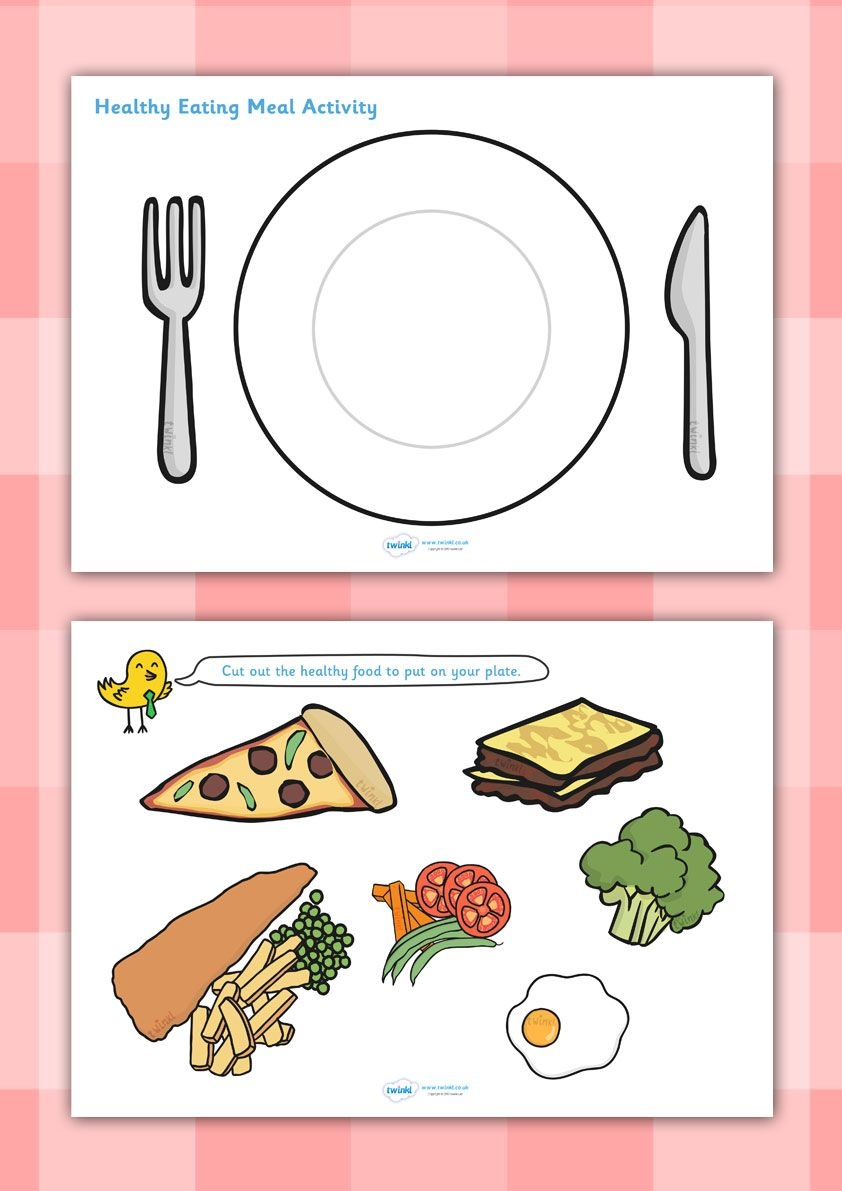 Printable Healthy Food Activities For Preschoolers Printable Word 