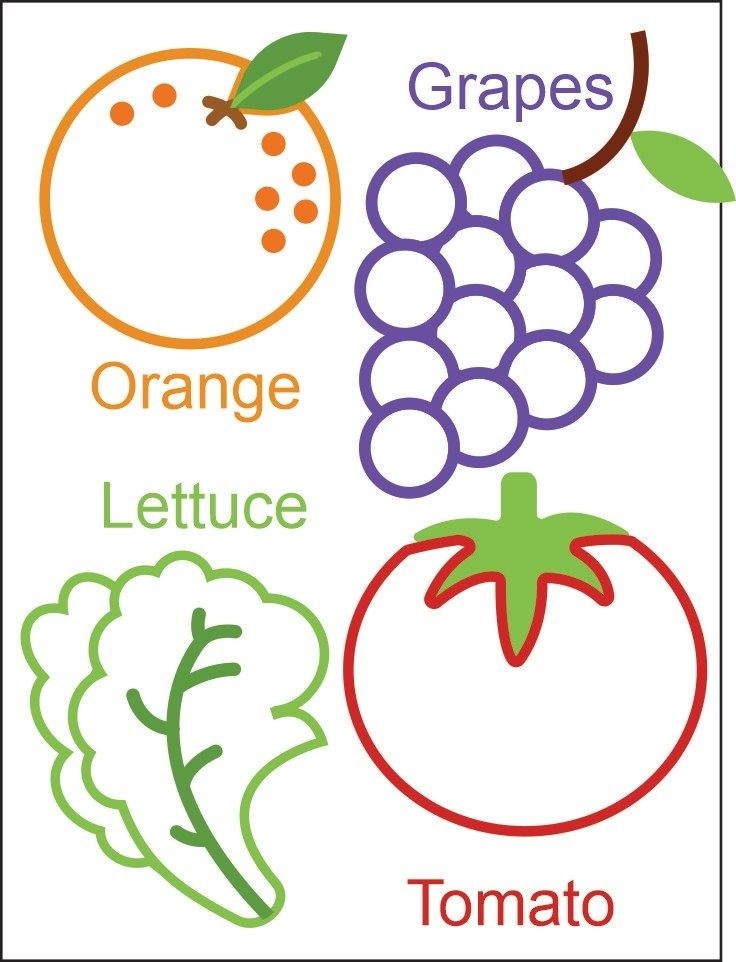 Printable Healthy Food Activities For Preschoolers Printable