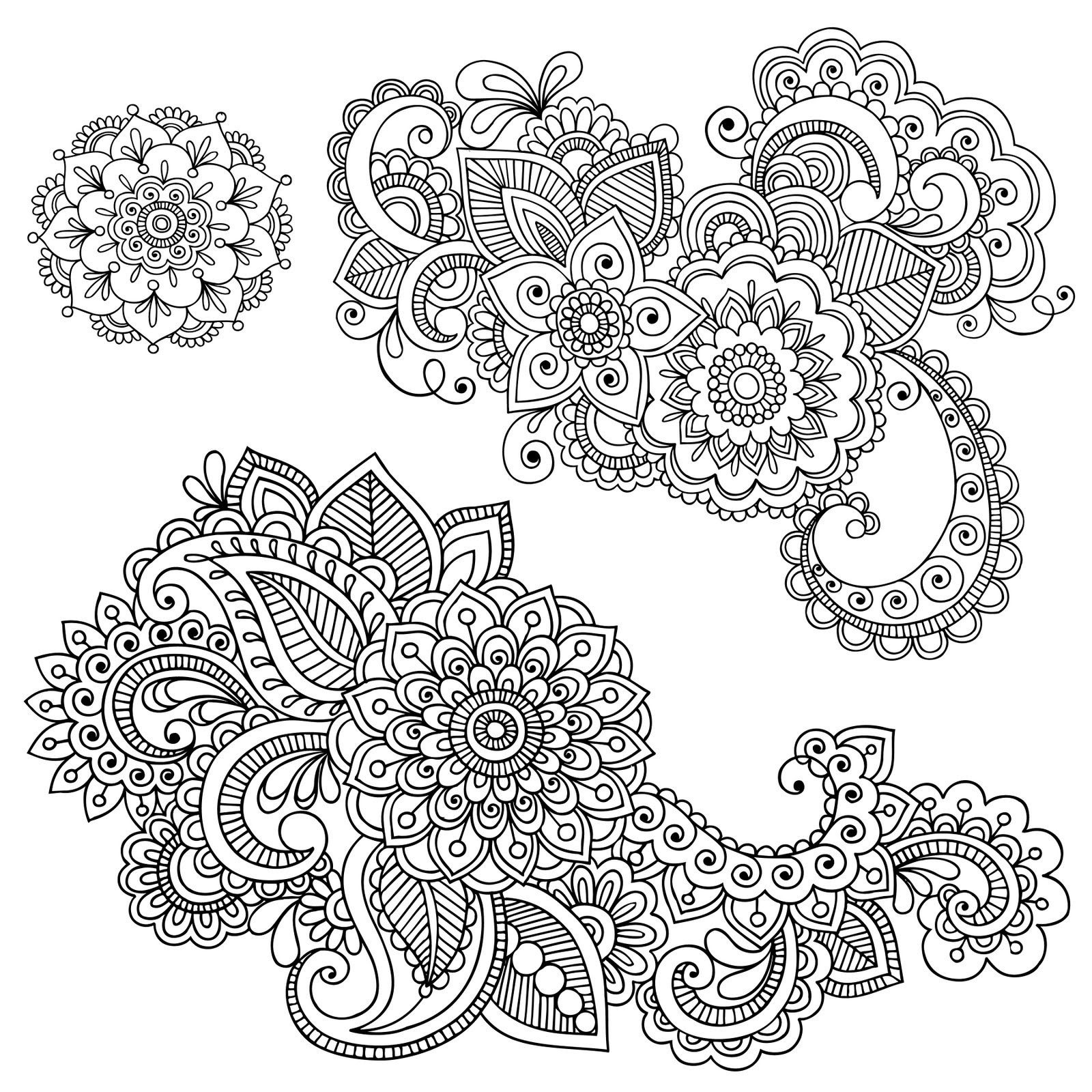 Printable Henna Designs