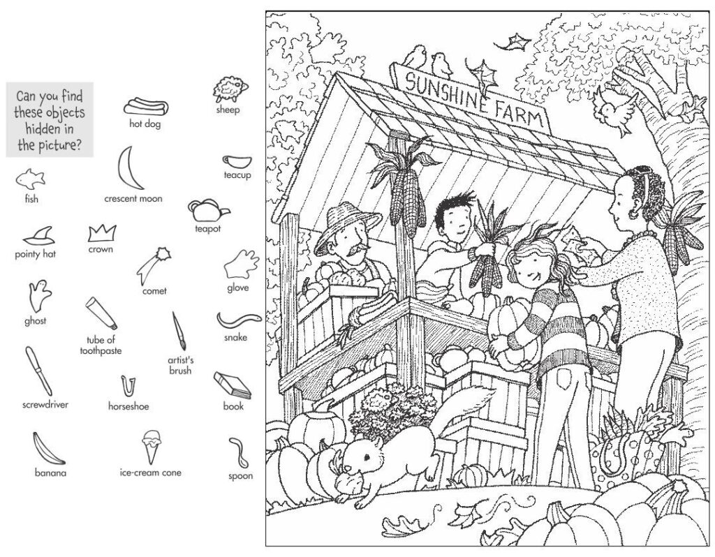 Printable Hidden Object Printable JD
