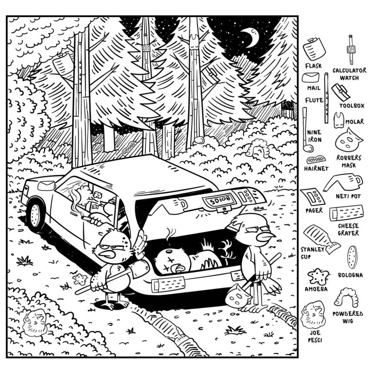 hidden pictures for adults printable