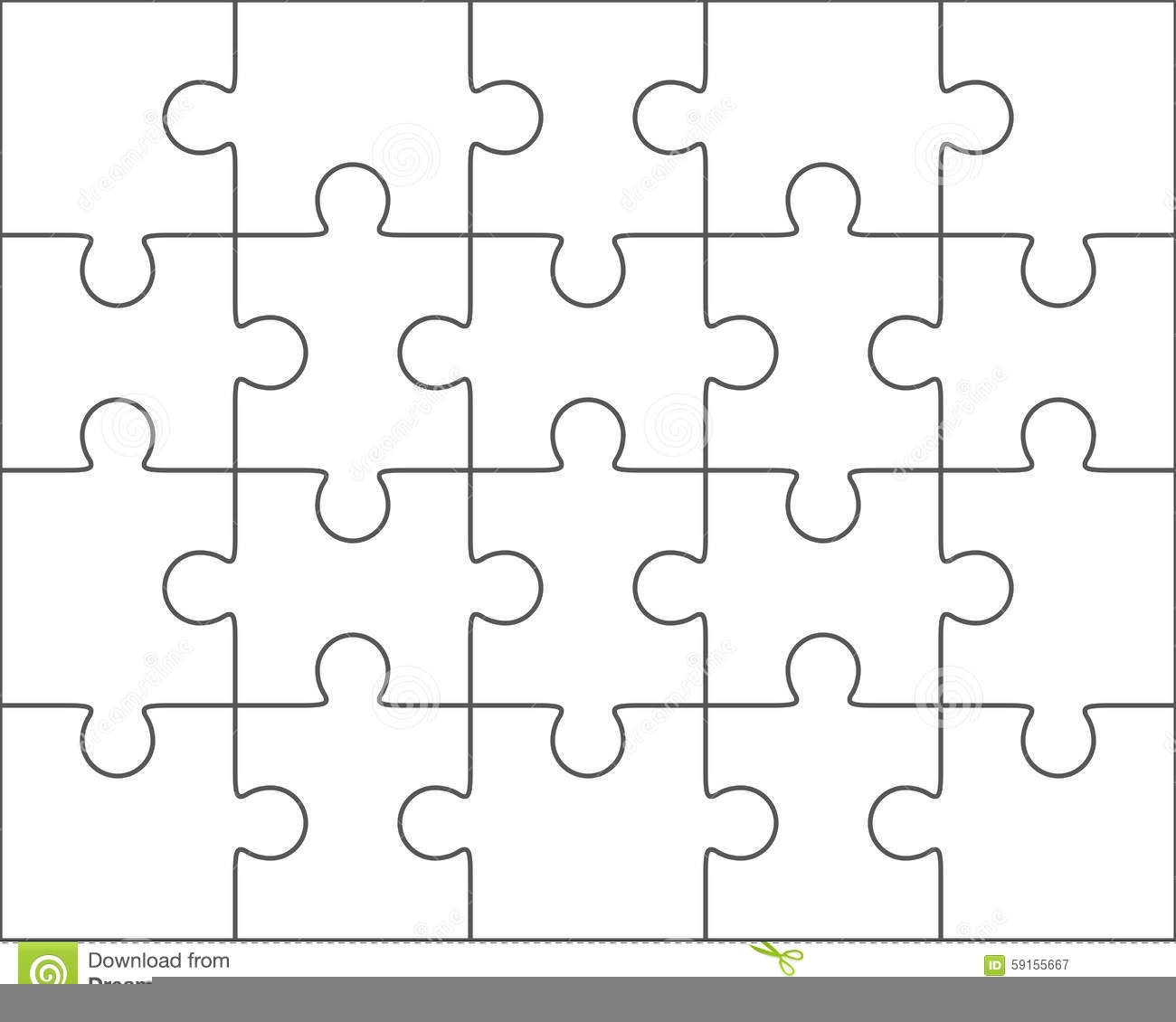 Printable Jigsaw Puzzle Template Generator Printable Crossword Puzzles