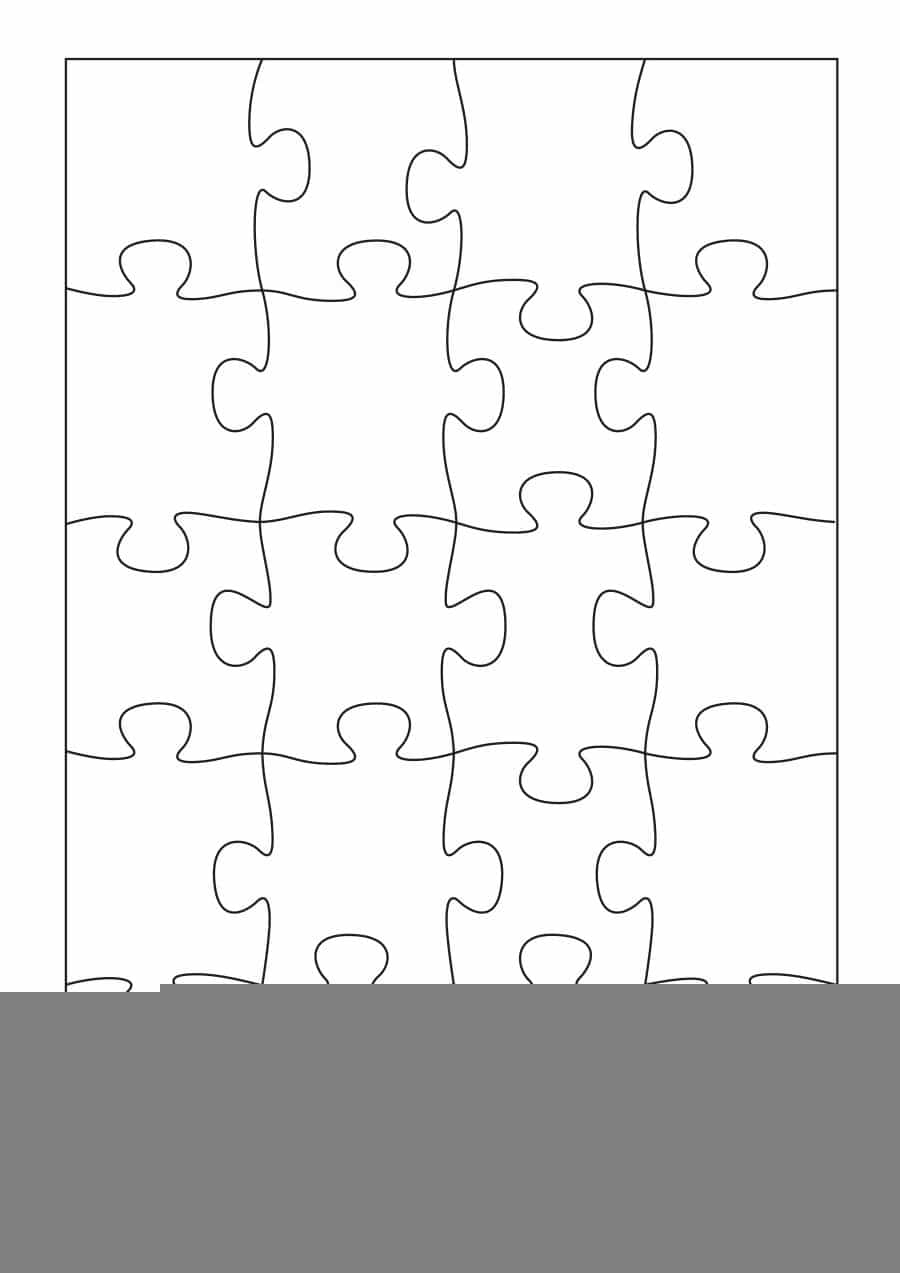 Printable Jigsaw Puzzle Template Printable Crossword Puzzles