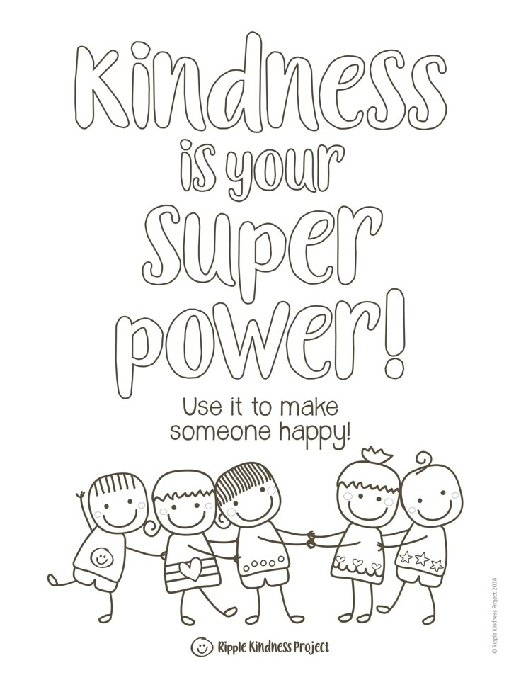 Printable Kindness Activities For Kindergarten
