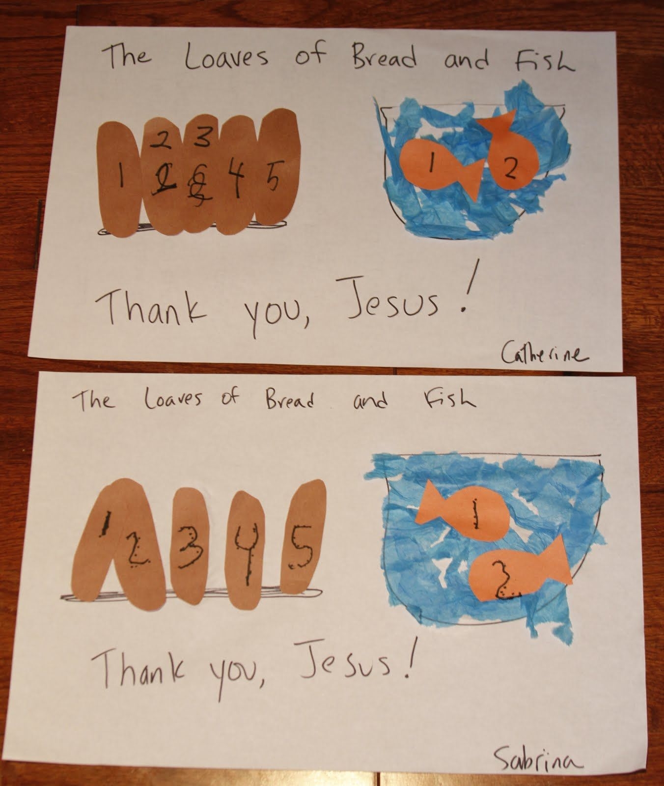 Printable Loaves And Fishes Craft Activity Printable Word Searches