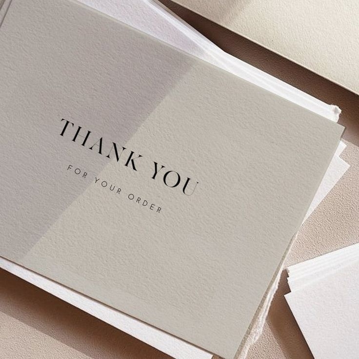 Printable Luxury Thank You For Your Order Cards Template Card Thank 