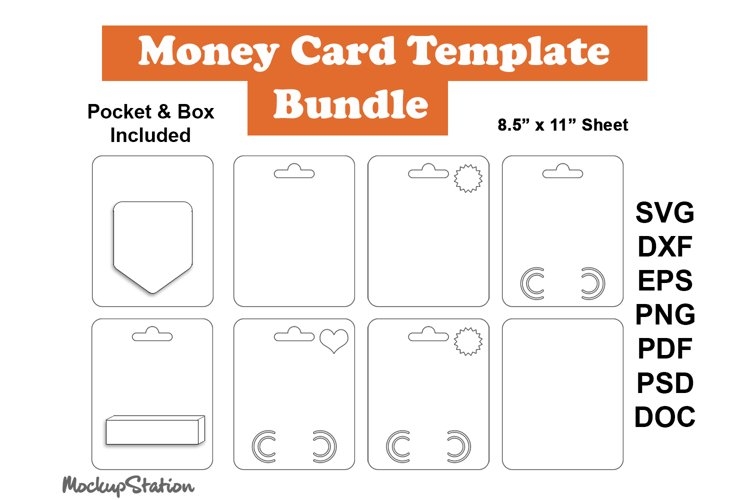Printable Money Card Holder Template Free Printable Online